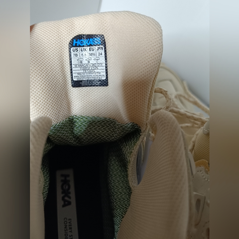 HOKA ONE Anacapa Mid GORE-TEX Women's 7 Hiking Minimalist Bohemian Outdoor Camp - Picture 7 of 10